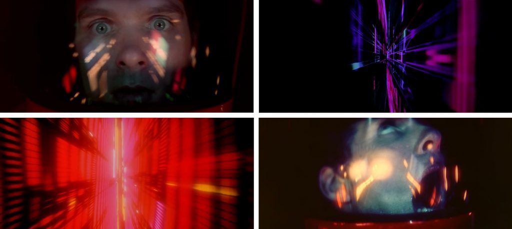 Stargate-Sequenz in Stanley Kubricks 2001: A Space Odyssey